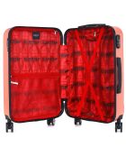 Ajaccio Mittelgroßer Reisekoffer mit 4 Rädern 65 cm roségold