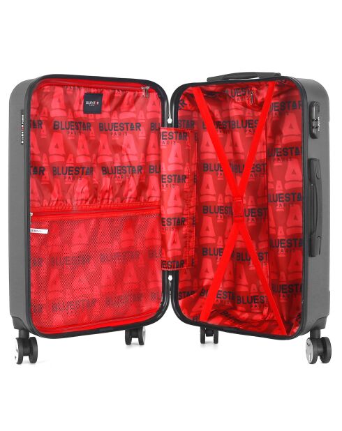 Ajaccio Long Stay Koffer met 4 wielen 75 cm donkergrijs