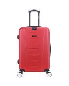 Ajaccio Reisekoffer mit 4 Rädern, 75 cm, Rot
