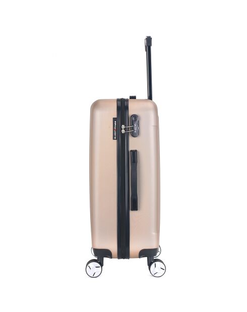 Ajaccio Medium Stay koffer met 4 wielen 65 cm goud
