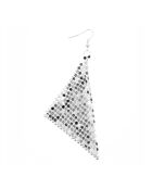 Boucles d'oreilles Lydia argentées