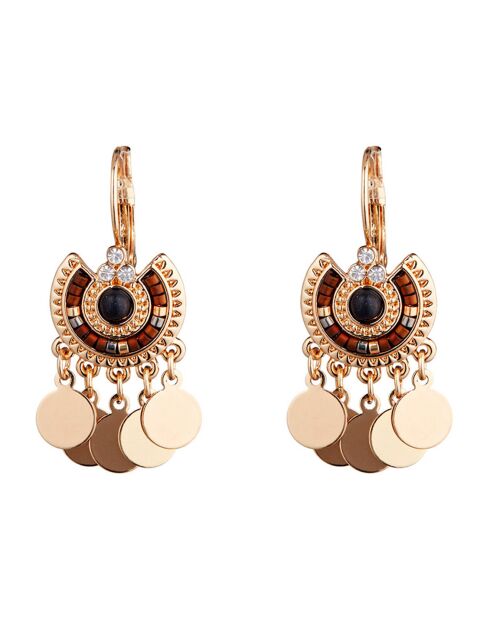 Boucles d'oreilles Bahia dorées