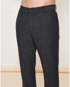 Pantalon coupe slim noir