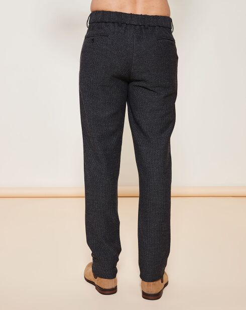 Pantalon coupe slim noir