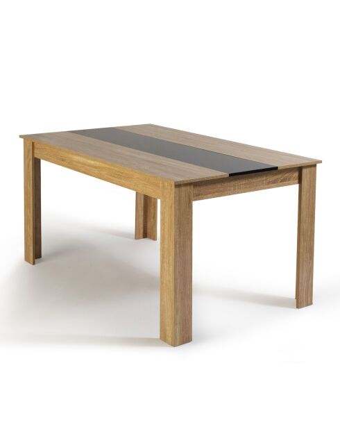 Table à manger Gloria bois - 140x90x75 cm