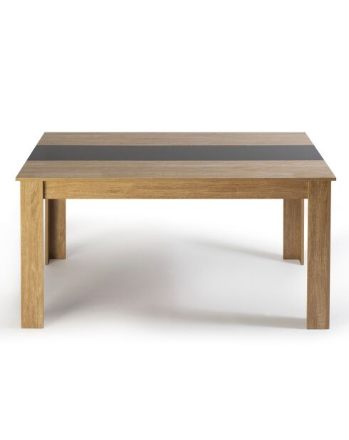 Table à manger Gloria bois - 140x90x75 cm