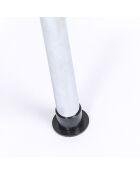 Étagère de douche extensible grise - 28.5x19 cm