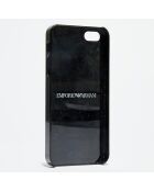Coque IPhone 5  fantaisie texturé noire