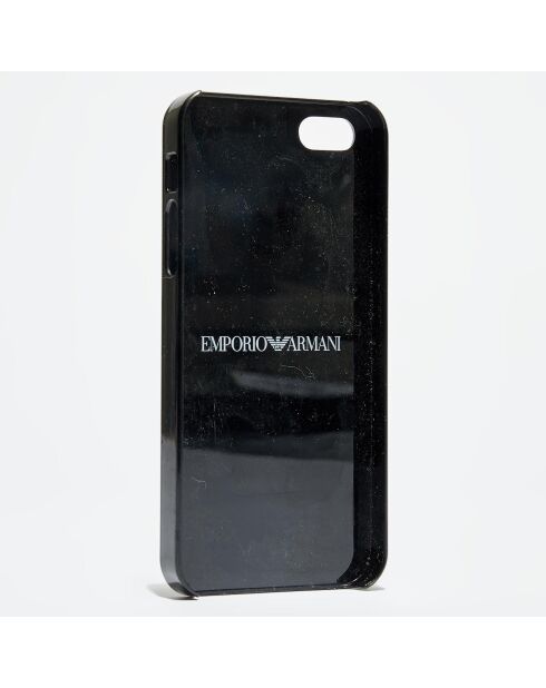 Coque IPhone 5  fantaisie texturé noire