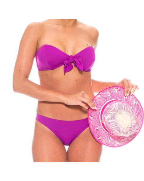 Costume da bagno a 2 pezzi fucsia Alegria