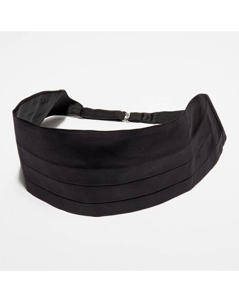 Ceinture de Smoking 100% Soie Mikael noire