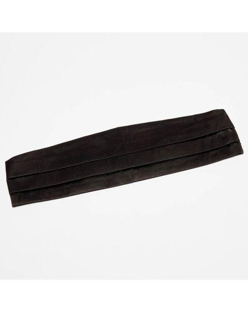 Ceinture de Smoking 100% Soie Lorenzo noire