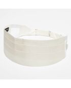 Ceinture de Smoking 100% Soie Armo crème