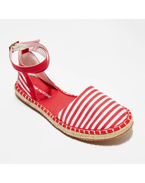 Rood/wit gestreepte Cicladi espadrilles
