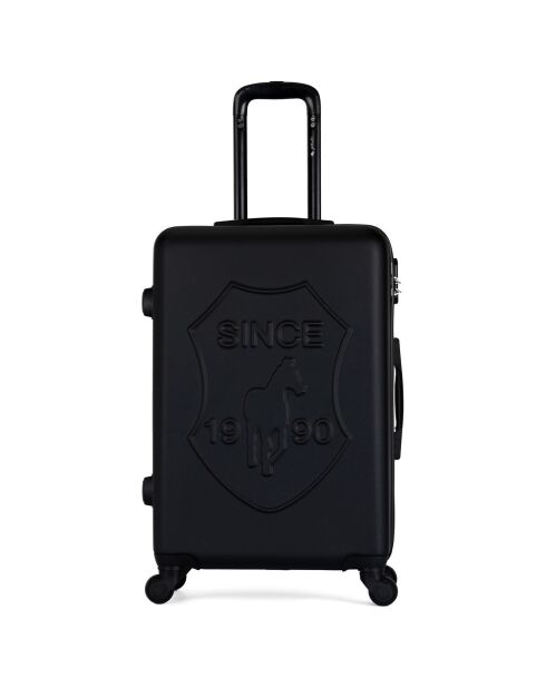 Valise Cabine 4 roues simples Damon 55 cm noire