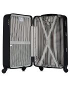 Valise Cabine 4 roues simples Damon 55 cm noire