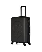 Valise Cabine 4 roues simples Damon 51 cm gris foncé