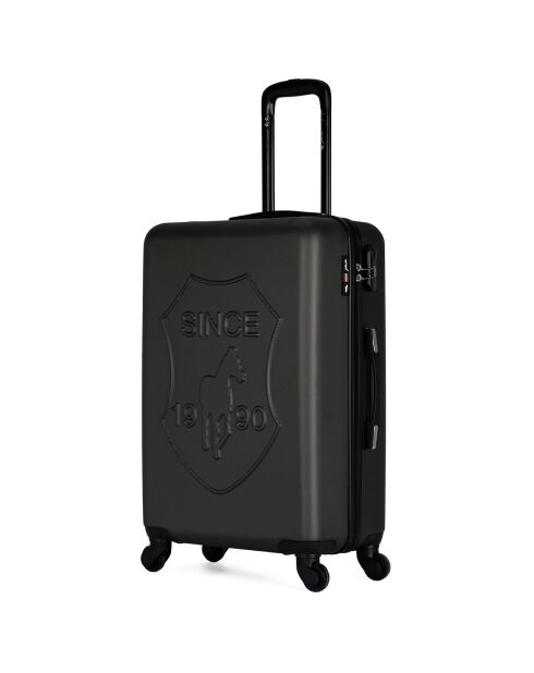 Valise Cabine 4 roues simples Damon 51 cm gris foncé