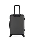 Valise Cabine 4 roues simples Damon 51 cm gris foncé