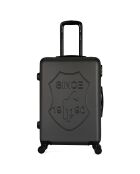 Valise Moyen Séjour 4 roues Damon 65 cm gris foncé