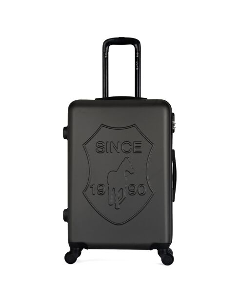 Valise Moyen Séjour 4 roues Damon 65 cm gris foncé