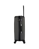 Valise Moyen Séjour 4 roues Damon 65 cm gris foncé