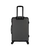 Valise Moyen Séjour 4 roues Damon 65 cm gris foncé