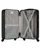 Valise Moyen Séjour 4 roues Damon 65 cm gris foncé