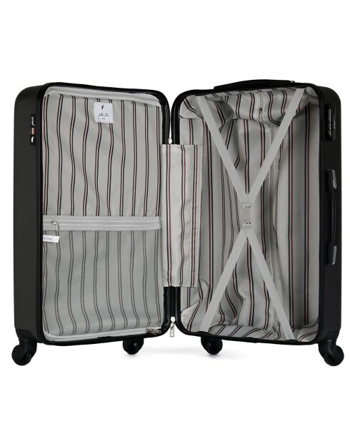 Valise Moyen Séjour 4 roues Damon 65 cm gris foncé