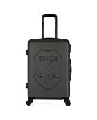 Valise Cabine XS 4 roues Damon 35 cm gris foncé