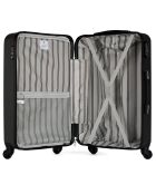 Valise Cabine XS 4 roues Damon 35 cm gris foncé