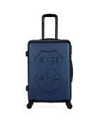Valise Moyen Séjour 4 roues simples Damon 65 cm bleu marine