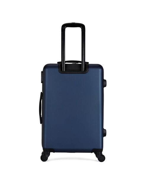 Valise Moyen Séjour 4 roues simples Damon 65 cm bleu marine