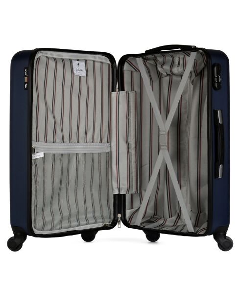 Valigia Damon 4 ruote medie 65 cm blu marino