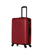 Valise Moyen Séjour 4 roues Damon 75 cm rouge bordeaux