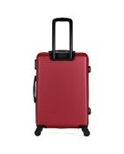 Valise Moyen Séjour 4 roues Damon 75 cm rouge bordeaux