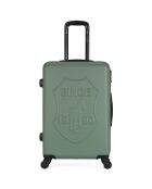 Damon Mittelgroßer Reisekoffer mit 4 Rädern, 45 cm, grün