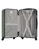 Damon Mittelgroßer Reisekoffer mit 4 Rädern, 45 cm, grün