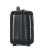3 Valises 4 roues doubles + Vanity Peter 55/65/75 cm noirs