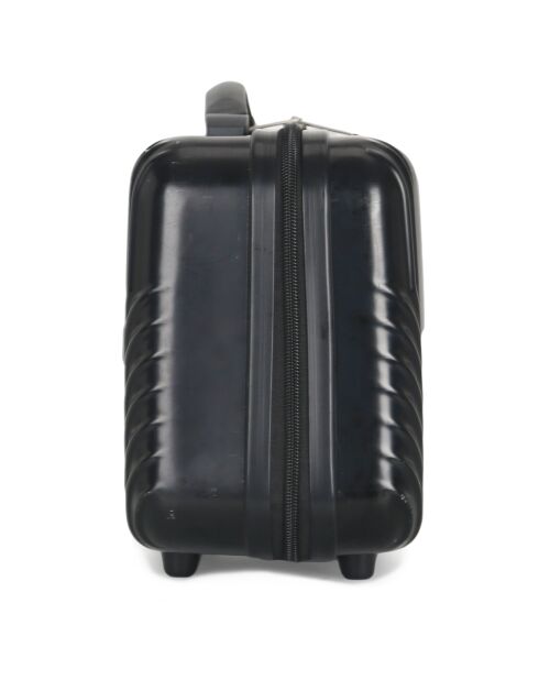 3 Valises 4 roues doubles + Vanity Peter 55/65/75 cm noirs