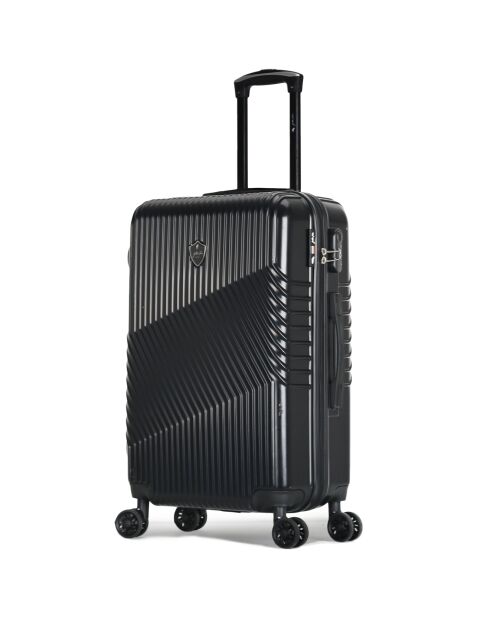 Peter 75 cm schwarzer Langstreckenkoffer mit 4 Rädern