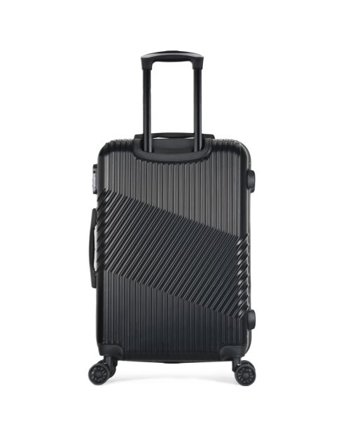 Peter 75 cm schwarzer Langstreckenkoffer mit 4 Rädern