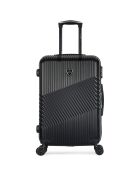 Valise Moyen Séjour 4 roues Peter 65 cm noire