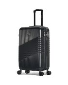 Valise Moyen Séjour 4 roues Peter 65 cm noire