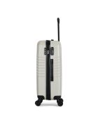 Valise Long Séjour 4 roues Peter 75 cm blanche