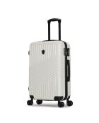 Valise Cabine 4 roues Peter 55 cm blanche