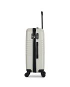 Valise Cabine 4 roues Peter 55 cm blanche