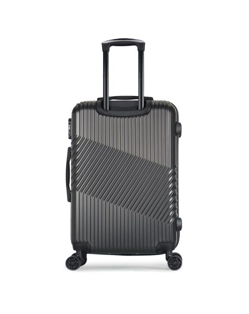 Valise Long Séjour 4 roues Peter 75 cm gris foncé