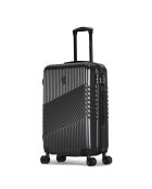 Valise Moyen Séjour 4 roues Peter 65 cm gris foncé