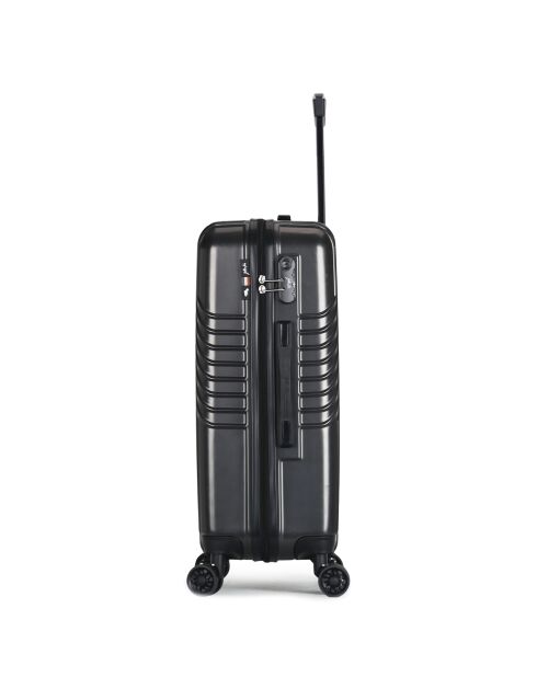 Valise Moyen Séjour 4 roues Peter 65 cm gris foncé